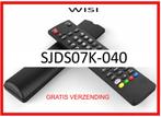 Vervangende afstandsbediening voor de SJDS07K-040 van WISI., Nieuw, Ophalen of Verzenden
