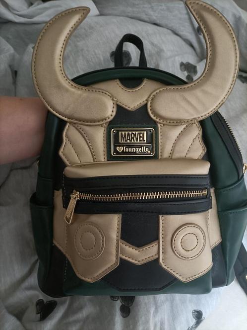 Loki rugzak marvel loungefly, Sieraden, Tassen en Uiterlijk, Tassen | Rugtassen, Zo goed als nieuw, 25 tot 40 cm, Ophalen of Verzenden