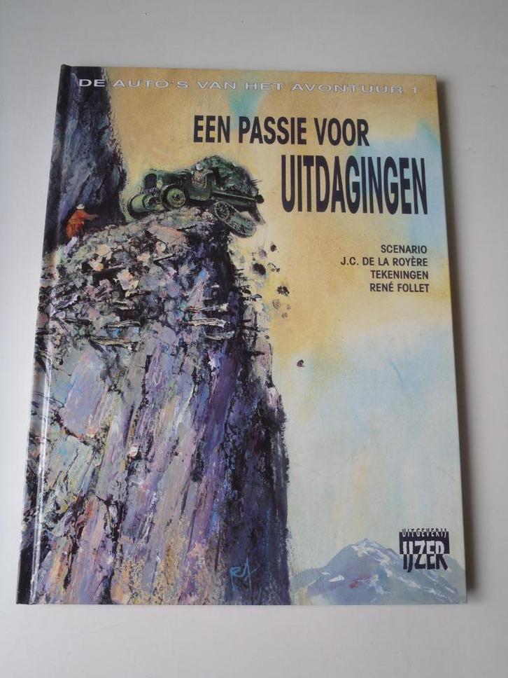 Een passie voor uitdagingen strip geschiedenis van Citroën, Boeken, Auto's | Folders en Tijdschriften, Zo goed als nieuw, Citroën