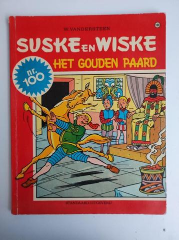 Suske en Wiske nr 100 Het Gouden Paard eerste druk 1969. beschikbaar voor biedingen