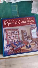 Quiltboek  decorate with quilts &collecties collections, Boeken, Hobby en Vrije tijd, Ophalen of Verzenden, Zo goed als nieuw