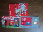 3 mooie Coca-Cola telefoonkaarten, Verzenden