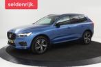 Volvo XC60 2.0 D4 R-Design | Adaptive cruise | Stoel & stuur, Gebruikt, Euro 6, Blauw, Bedrijf