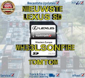 Lexus Tomtom Sd Kaart 2022/2023 West Europa beschikbaar voor biedingen