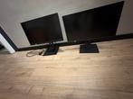 2x iiyama 24 inch monitoren, Computers en Software, Monitoren, Ophalen, In hoogte verstelbaar, VA, Full HD