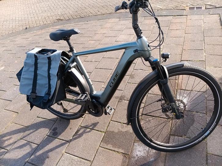 Cube E-bike - Zo goed als nieuw!, Fietsen en Brommers, Elektrische fietsen, Zo goed als nieuw, Cube, 51 tot 55 cm, 50 km per accu of meer