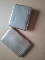 sigarettendozen een verzilverd, Verzamelen, Rookartikelen, Aanstekers en Luciferdoosjes, Verzenden, Sigarenbandjes