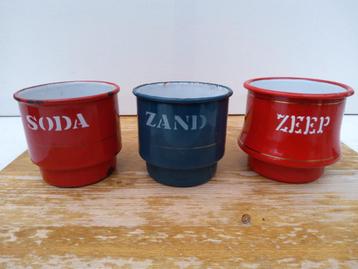 Zand - Zeep en Soda bakjes beschikbaar voor biedingen