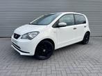 SEAT Mii 1.0 bouwjaar 2016 met airco / lmv, Voorwielaandrijving, Stof, Gebruikt, Zwart