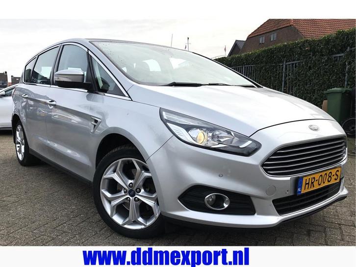 Ford S-Max 1.5 161pk Titanium Pano/Navi/Menory/Stoelverwarm/, Auto's, Ford, Bedrijf, Te koop, S-Max, ABS, Achteruitrijcamera, Adaptive Cruise Control