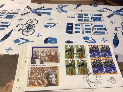 No3158 Afwijkend E177 blokken van 4 Heb ook van Nederland, Postzegels en Munten, Postzegels | Eerstedagenveloppen, Onbeschreven