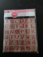 Compleet Alfabet Stempelset - Nieuw!, Hobby en Vrije tijd, Stempelen, Ophalen of Verzenden, Nieuw, Houten stempel