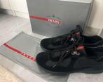 Prada american cup suede maat 44 (10) prada heren schoenen, Kleding | Heren, Ophalen of Verzenden, Zwart