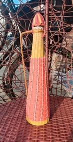 Glazen Scoubidou Fles Flask, Ophalen of Verzenden