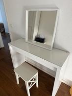 IKEA Malm Ingolf and Nissedal Set, Huis en Inrichting, Tafels | Kaptafels, Ophalen, 100 tot 150 cm, 50 tot 100 cm, Zo goed als nieuw