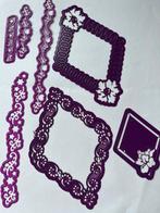 Diverse snijmallen, Hobby en Vrije tijd, Scrapbooking, Ophalen of Verzenden, Zo goed als nieuw, Frame of Mal