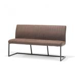 Eetbank Sanne stof soft mocca | Webshop