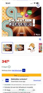 bordspel oh wat een jaar nieuw in doos, Hobby en Vrije tijd, Gezelschapsspellen | Bordspellen, Ophalen of Verzenden, Nieuw
