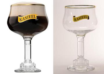 6 Nieuwe Kasteel Bier Bokalen 0,33 L beschikbaar voor biedingen