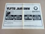 Reclame (uit oud tijdschrift) BMW 1600/1800/2000 (1966), Verzamelen, Auto's, Gebruikt, Verzenden