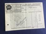 GAANDEREN 1936 NOTA VAN DAM TABAK SIGAREN SIGARETTEN, Verzamelen, Verzenden, Gebruikt