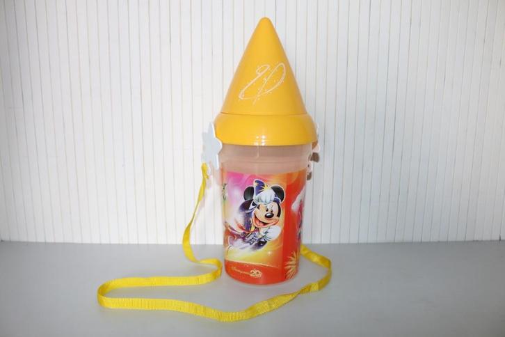 Popcorn buckets emmer geel spaceshuttles 20 jaar Disneyland, Verzamelen, Disney, Zo goed als nieuw, Overige typen, Mickey Mouse