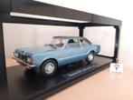 Ford Taunus GT Sedan TC1 1971 Blauw-Metallic/Mat Zwart 1:18