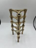 Vintage stapelbare kandelaars BMF Nagel Stoffi (5x), Gebruikt, Overige kleuren, Ophalen of Verzenden, Metaal