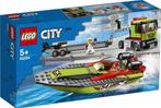 Lego City 60254 Raceboottransport (nieuw in doos), Lego, Lego, Nieuw, Ophalen of Verzenden