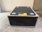 4HU 19" Flightcase Slamdoor Rack Z-Case, Ophalen, Zo goed als nieuw, Overige instrumenten, Flightcase