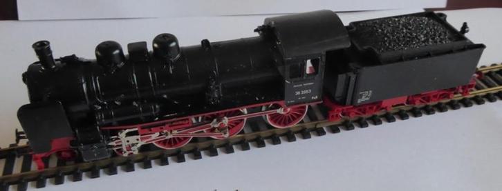 Märklin 3099 H0 Stoomlocomotief met tender BR 38 van de DB, Hobby en Vrije tijd, Modeltreinen | H0, Gebruikt, Locomotief, Wisselstroom