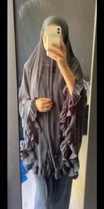 Khimaar set, Kleding | Dames, Ophalen of Verzenden, Zo goed als nieuw, Maat 36 (S), Grijs