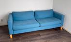 IKEA Karlstad bank in prachtig blauw, Ophalen, Zo goed als nieuw, 75 tot 100 cm