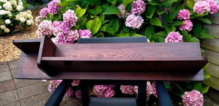 Antieke Jugendstil Plank / Wandplank / Boekenplank - 106CM, Huis en Inrichting, Woonaccessoires | Wandplanken en Boekenplanken