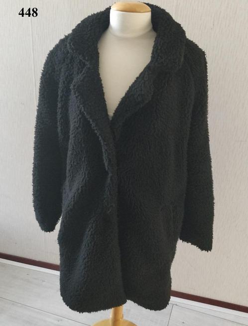 Zwarte Jas van Only maat M/38, Kleding | Dames, Jassen | Winter, Gedragen, Maat 42/44 (L), Zwart, Ophalen of Verzenden