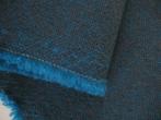 De Ploeg Ploegwool 47 turquoise+grijs; restant meubelstof, Hobby en Vrije tijd, Stoffen en Lappen, Nieuw, Blauw, 30 tot 200 cm
