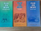 PUK EN MUK. 3 LANGWERPIGE BOEKJES., Ophalen of Verzenden, Gelezen, Frans Fransen., Fictie algemeen