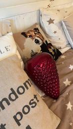 Grote oude rode heksenbal druif van glas, Ophalen of Verzenden