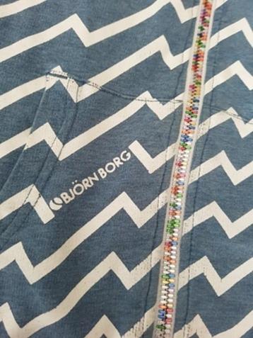 bjorn borg vest xs met aparte gekleurde rits beschikbaar voor biedingen