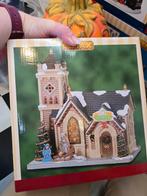 Lemax Mistletoe Chapel Kerstdorp Kerkje, Ophalen, Zo goed als nieuw