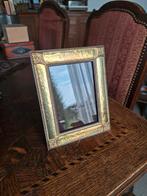 Goud op zilver fotolijst, Antiek en Kunst, Ophalen of Verzenden