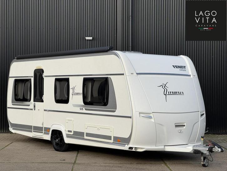 Fendt Tendenza 515 SG | Mover | Luifel | Voortent |, Caravans en Kamperen, Caravans, Bedrijf, tot en met 4, 1250 - 1500 kg, Rondzit