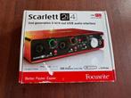 Focusrite Scarlett 2i4 2 in 4 uit audio interface, Computers en Software, Geluidskaarten, Ophalen of Verzenden, Zo goed als nieuw
