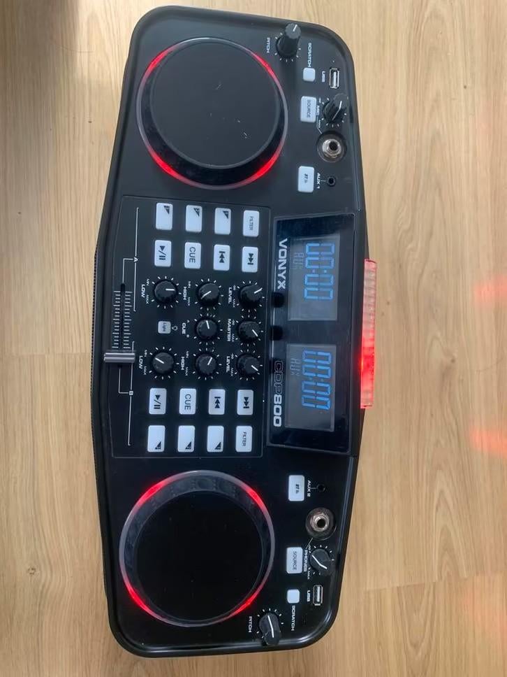 Vonyx CDP800 Dj Set, Muziek en Instrumenten, Dj-sets en Draaitafels, Gebruikt, Dj-set, Overige merken, Ophalen of Verzenden