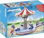 Playmobil Zweefmolen met verlichting – 5548, Ophalen of Verzenden, Zo goed als nieuw, Complete set