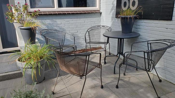 Kettler Tuinstoelen - Opknapper, Tuin en Terras, Tuinstoelen, Gebruikt, Metaal, Stapelbaar, Ophalen