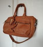 Cowboysbag The Bag cognac, Bruin, Aktetas of Boekentas, Zo goed als nieuw, 30 tot 40 cm