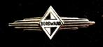 Borgward speld- zwart-wit emaille, Verzenden, Nieuw, Transport, Speldje of Pin