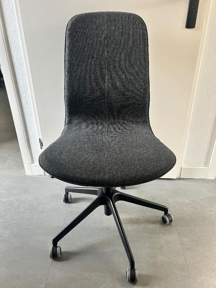 Bureaustoel IKEA Långfjäll, Huis en Inrichting, Bureaustoelen, Zo goed als nieuw, Bureaustoel, Grijs, Ophalen
