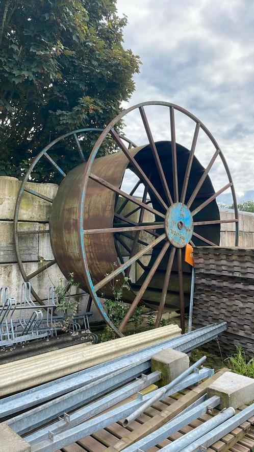 Mega kabel haspel, Doe-het-zelf en Verbouw, Elektra en Kabels, Gebruikt, Kabel of Snoer, Ophalen